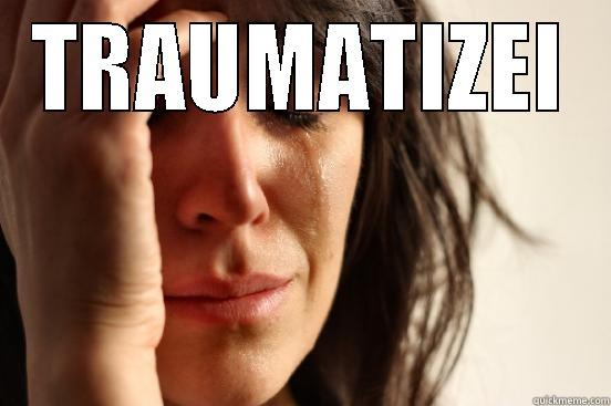 TRAUMATIZEI  First World Problems