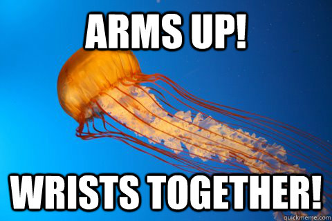 Arms Up! Wrists Together!  - Arms Up! Wrists Together!   Jealous Jellyfish