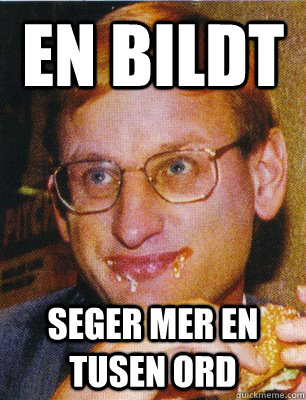 en bildt seger mer en tusen ord - en bildt seger mer en tusen ord  Bad Joke Bildt