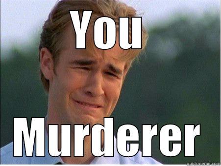 YOU MURDERER 1990s Problems