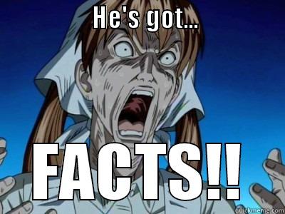 He's got... FACTS! -                   HE'S GOT...                       FACTS!! Misc