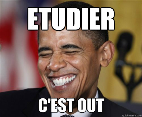 etudier gratuitement? c'est out  Scumbag Obama