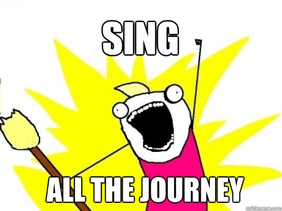 sing all the journey  X All The Things