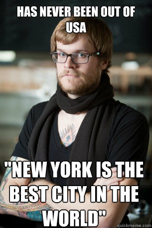 has never been out of USA 