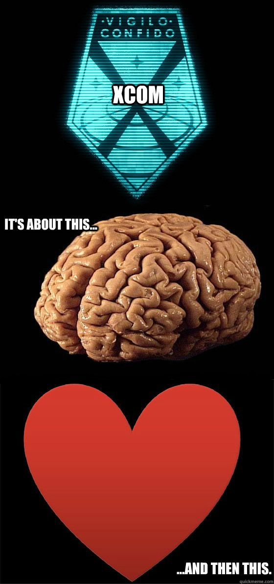 It's about this...And then this. Head and Heart