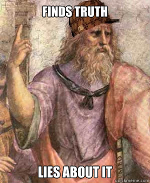 Finds truth Lies about it  
