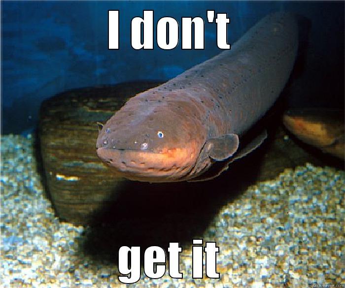 I DON'T GET IT Misc
