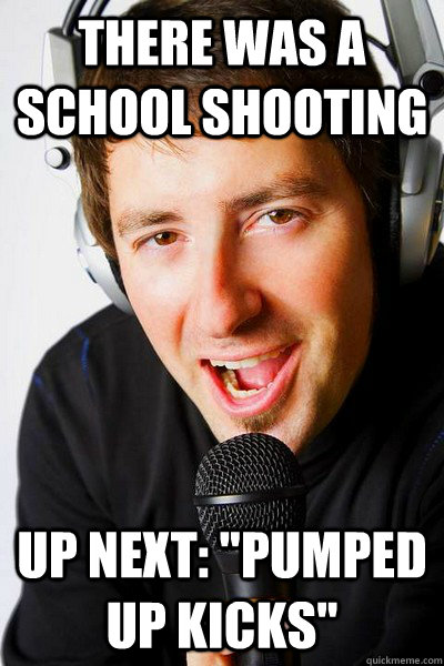 Pumped up kicks song about school shooting