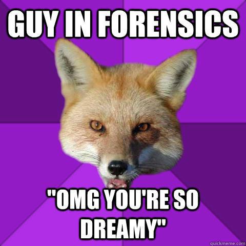 guy in forensics 