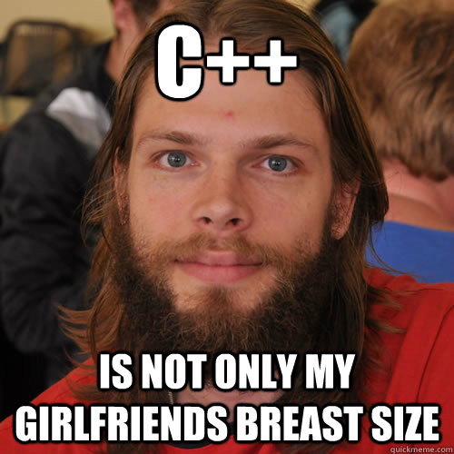 C++ is not only my girlfriends breast size - C++ is not only my girlfriends breast size  edgar allan rencis