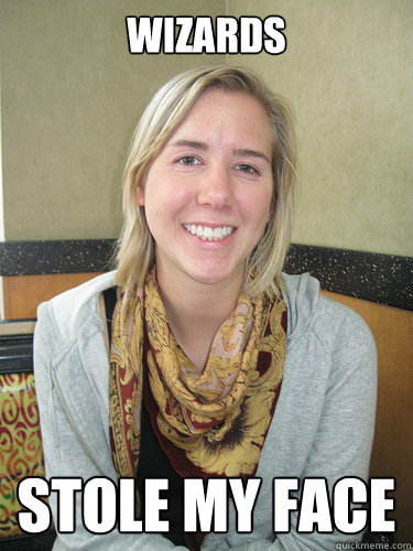 Wizards Stole my face  ALYSSA BEREZNAK