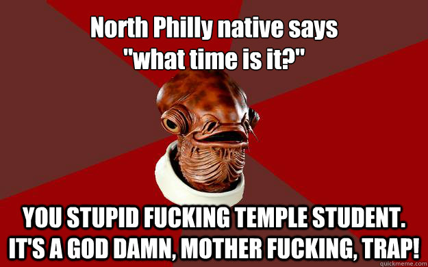 North Philly native says 

