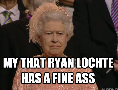 My that Ryan Lochte has a fine ass  
