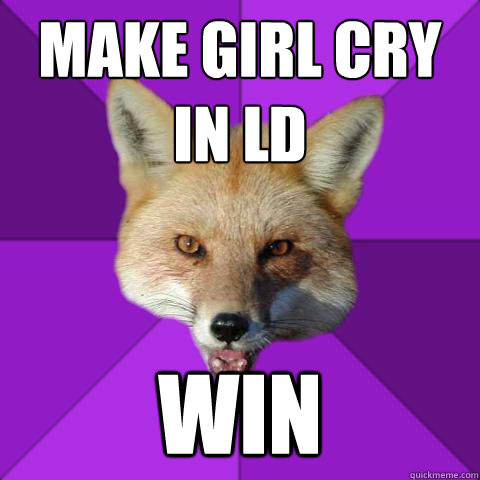 Make girl cry 
in ld Win  Forensics Fox