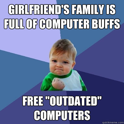 Girlfriend's family is full of computer buffs free 