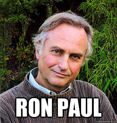 ron paul  Noble Richard Dawkins