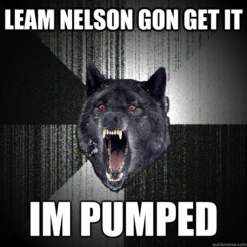 leam nelson gon get it im pumped
  Insanity Wolf