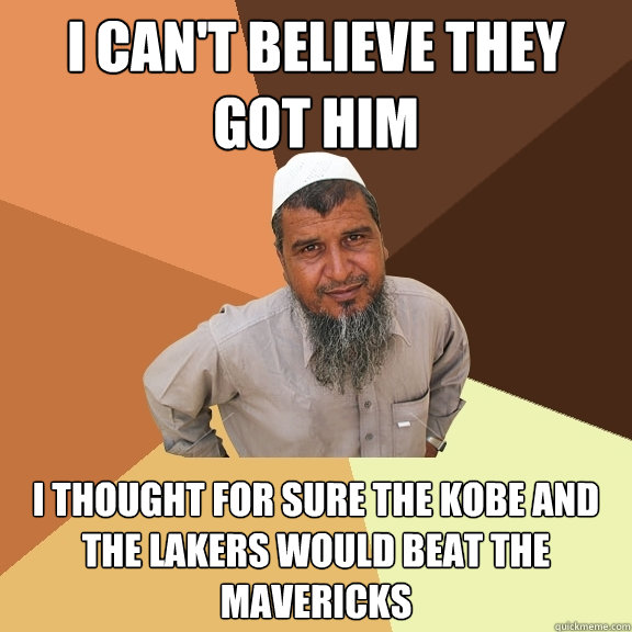i can't believe they got him i thought for sure the kobe and the lakers would beat the mavericks  Ordinary Muslim Man