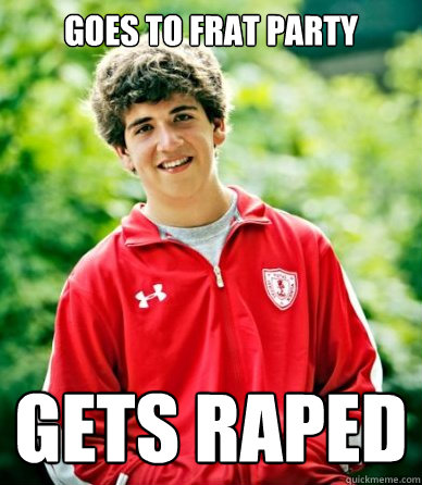 Goes To Frat Party  Gets Raped  
