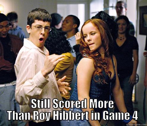 mclovin pacers -  STILL SCORED MORE THAN ROY HIBBERT IN GAME 4 Misc