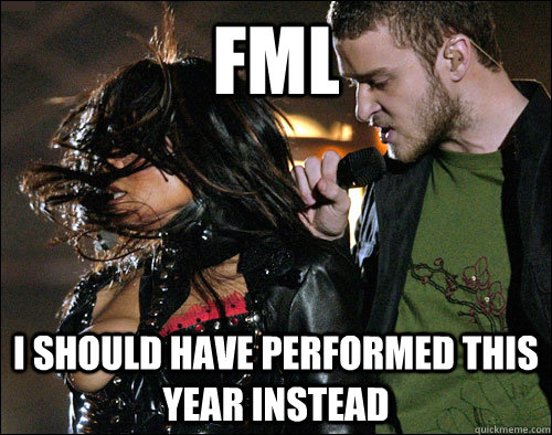 FML I should have performed this year instead    