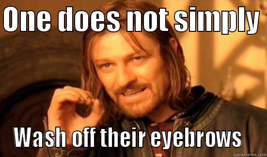 lololoololololoolytftgdszfdxf p00p - ONE DOES NOT SIMPLY  WASH OFF THEIR EYEBROWS   Boromir