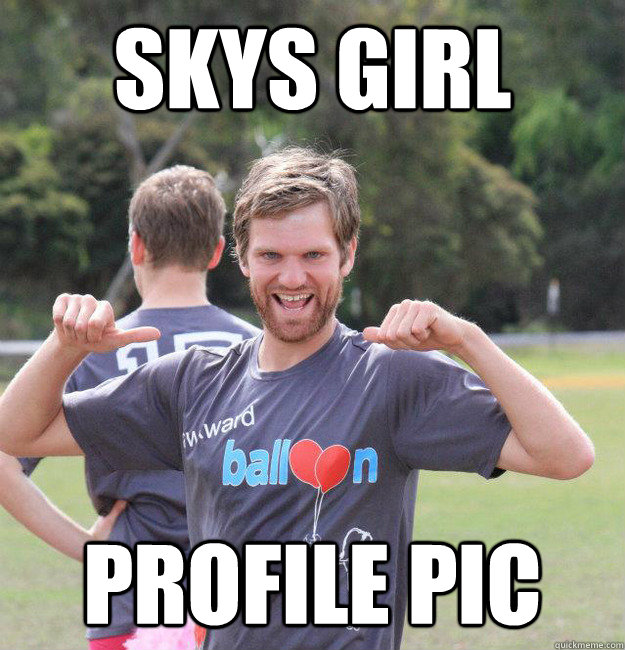 Skys girl profile pic  Intermediate Male Ultimate Player