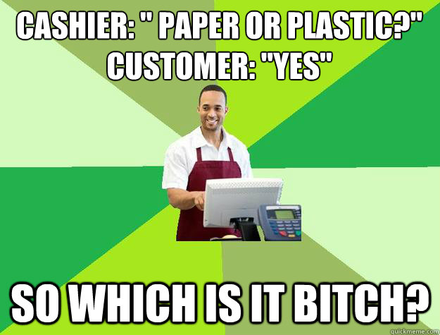 Cashier: 