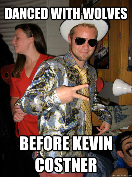 danced with wolves  before kevin costner   Georgetown Hipster Male
