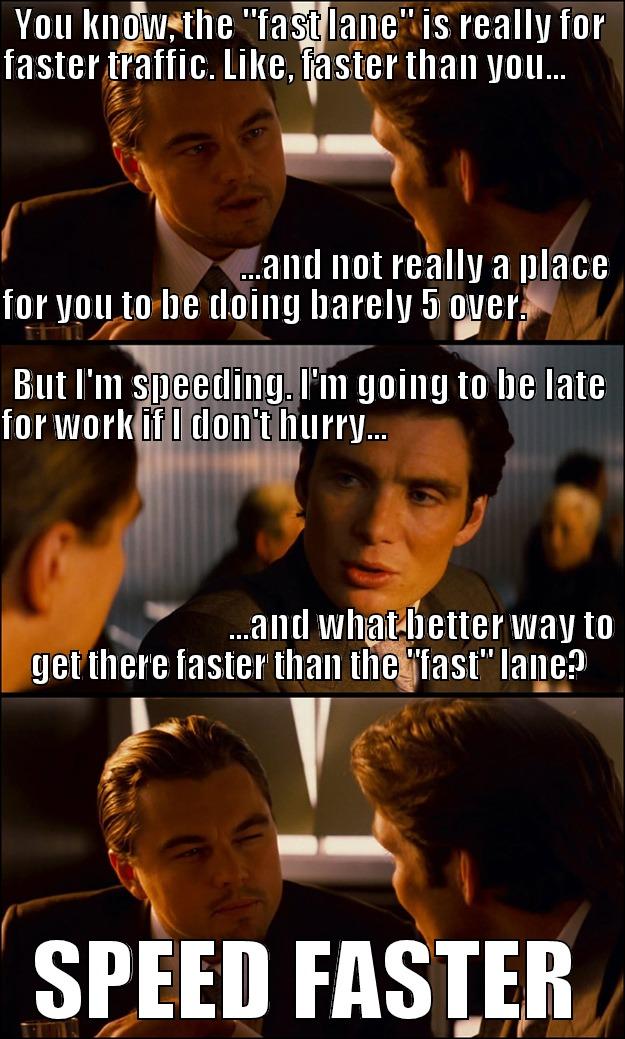 THE FAST LANE - YOU KNOW, THE 
