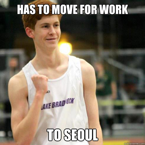 Has to move for work To Seoul  Success Ginger