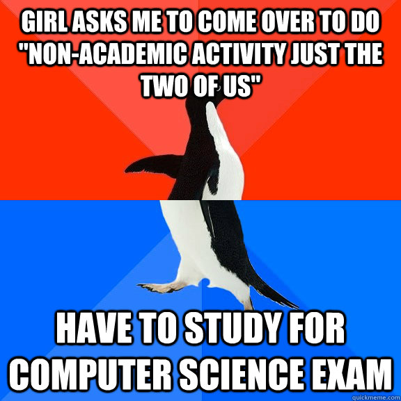 Girl asks me to come over to do 