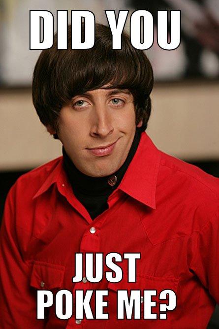 DID YOU JUST POKE ME? Pickup Line Scientist