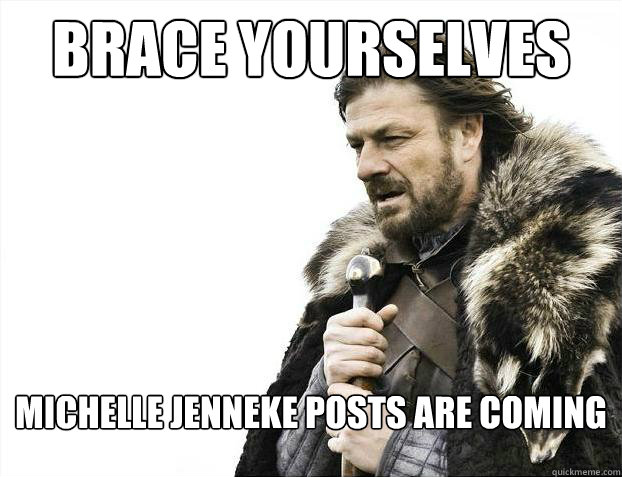 Brace yourselves michelle jenneke posts are coming  Brace Yourselves - Borimir