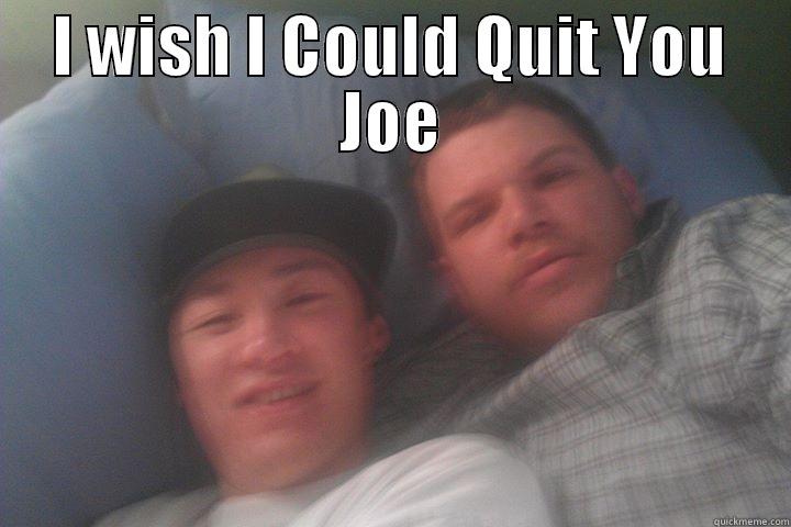 I WISH I COULD QUIT YOU JOE  Misc