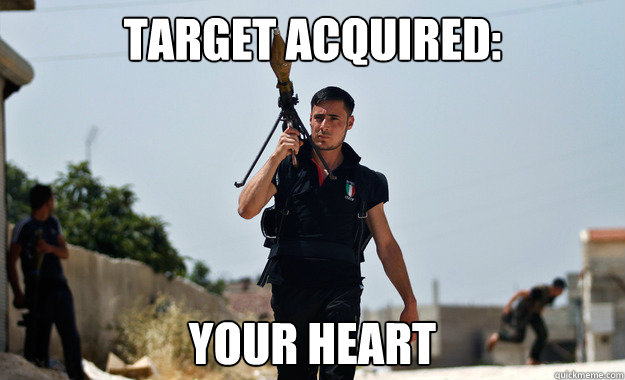 Target Acquired: Your Heart - Target Acquired: Your Heart  Ridiculously Photogenic RPG