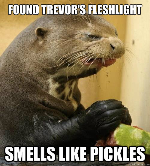 Found trevor's fleshlight Smells like pickles - Found trevor's fleshlight Smells like pickles  Misc