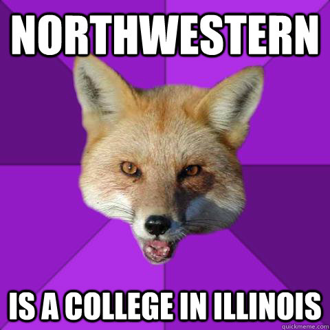 northwestern is a college in illinois  Forensics Fox