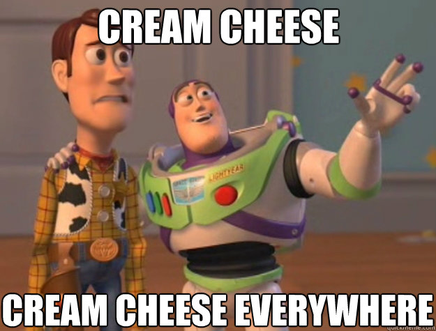 Cream Cheese Cream cheese everywhere - Cream Cheese Cream cheese everywhere  Ducks. Ducks Everywhere