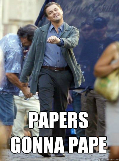  PAPERS GONNA PAPE  Leonardo DiHapprio