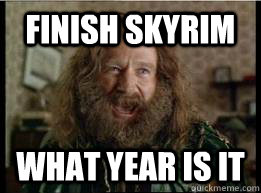 Finish skyrim What year is it  What year is it