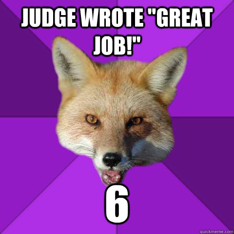 Judge wrote 