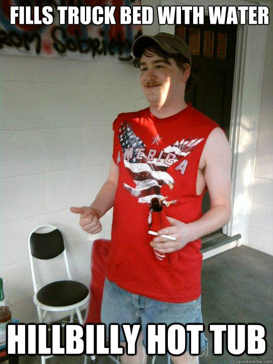 Fills truck bed with water hillbilly hot tub - Fills truck bed with water hillbilly hot tub  Redneck Randal