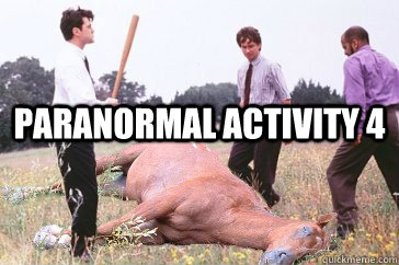 Paranormal Activity 4   Dead Horse Beating