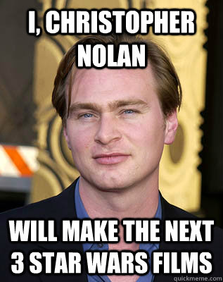 christopher nolan star wars
