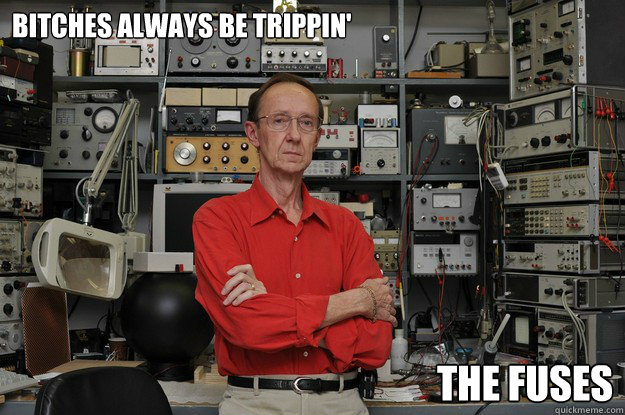 Bitches always be trippin' The fuses - Bitches always be trippin' The fuses  Nerd Swagger