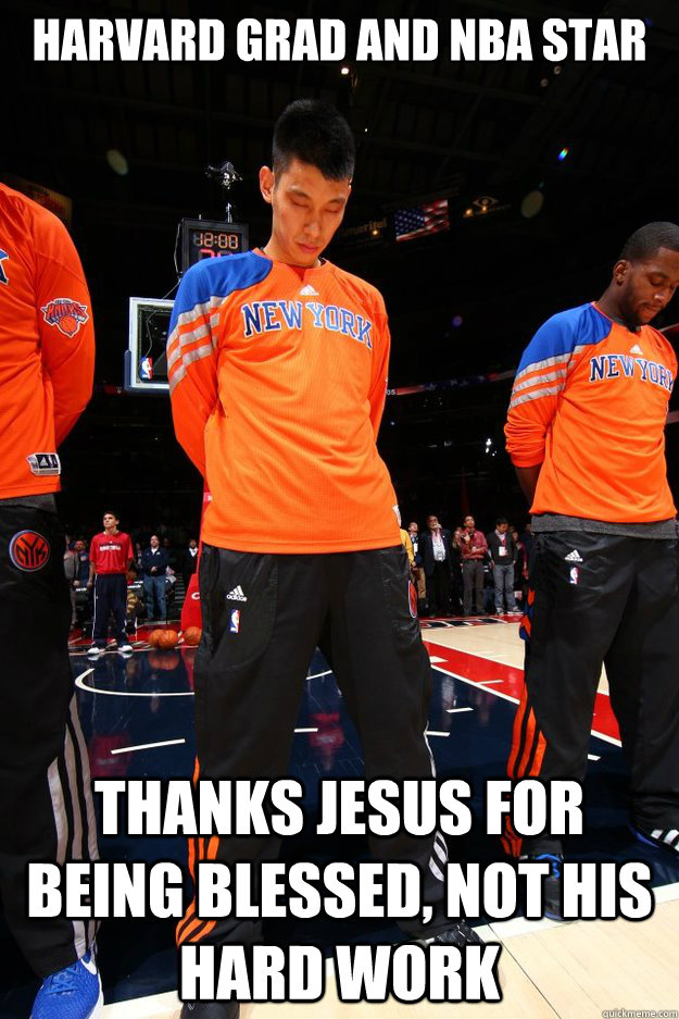 harvard grad and nba star thanks jesus for being blessed, not his hard work - harvard grad and nba star thanks jesus for being blessed, not his hard work  jeremy lin baby