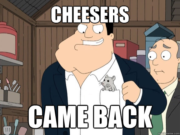 cheesers Came back - cheesers Came back  Cheesers