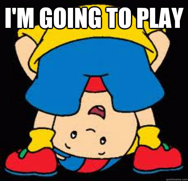I'm going to play  - I'm going to play   Im Caillou