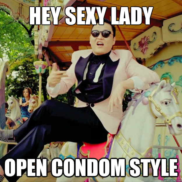 Hey sexy lady open condom style - Hey sexy lady open condom style  Open Condom Style